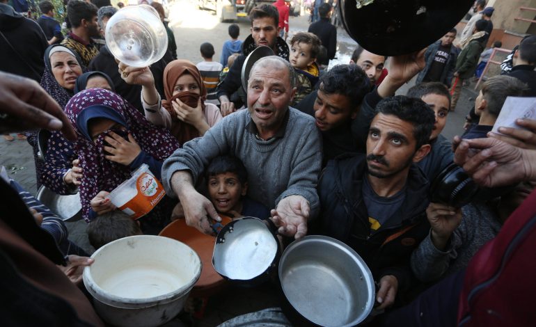 Crisis humanitaria en Gaza –
– Primer plano