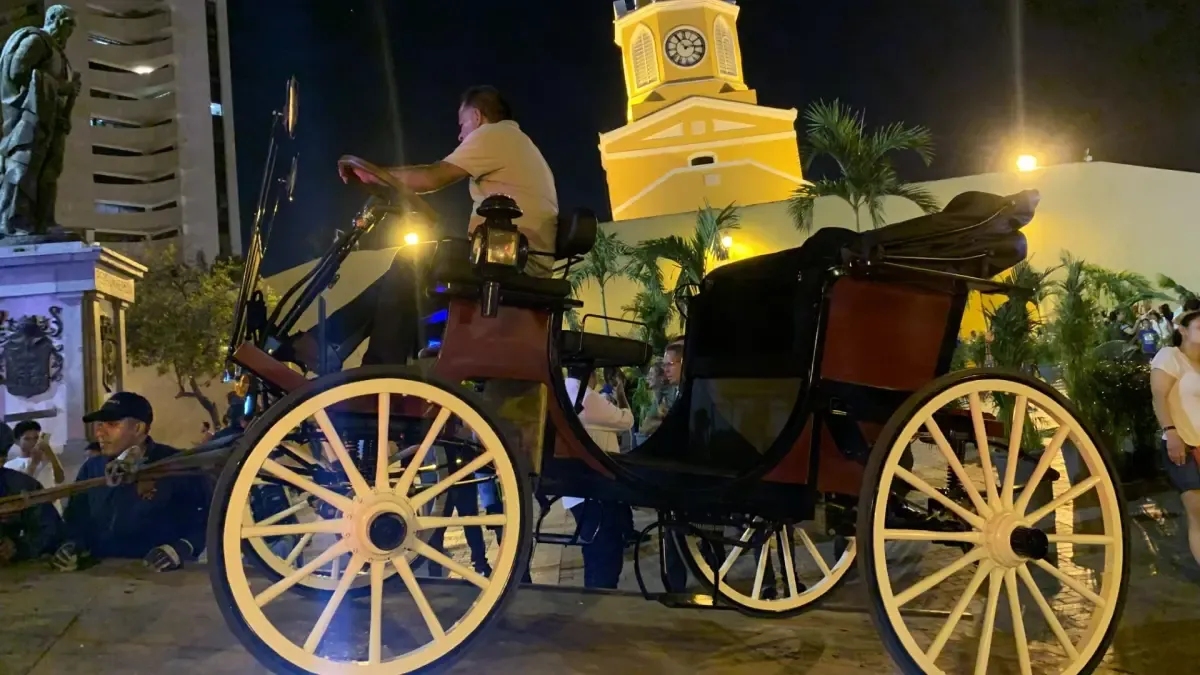 En diciembre, Cartagena comenzará 62 autos eléctricos para el turismo, lo que reemplazará la adhesión de los animales.

 – Primer plano