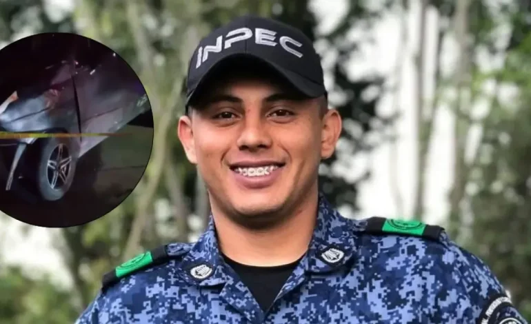 Guardia Inpec que murió en un trágico accidente en Santander

 – Primer plano