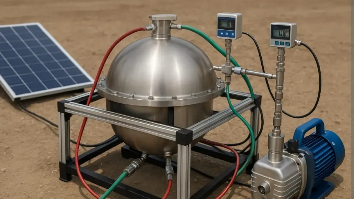 Una máquina portátil que transforma el agua de mar en agua potable

 – Primer plano