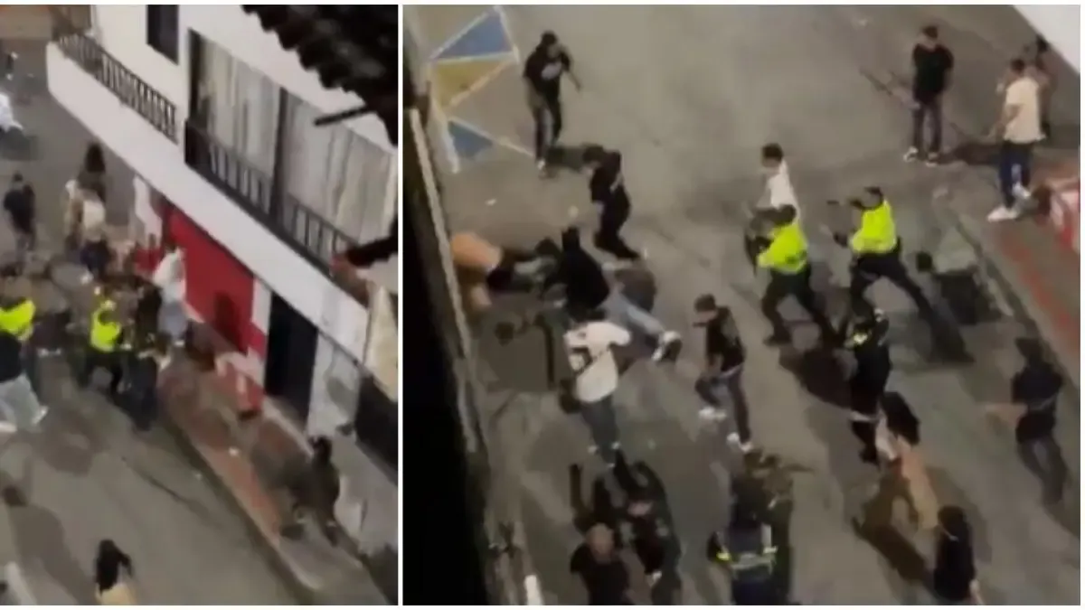 Más de 50 personas estuvieron involucradas en la pelea en Cocorná en Antioquia.

 – Primer plano