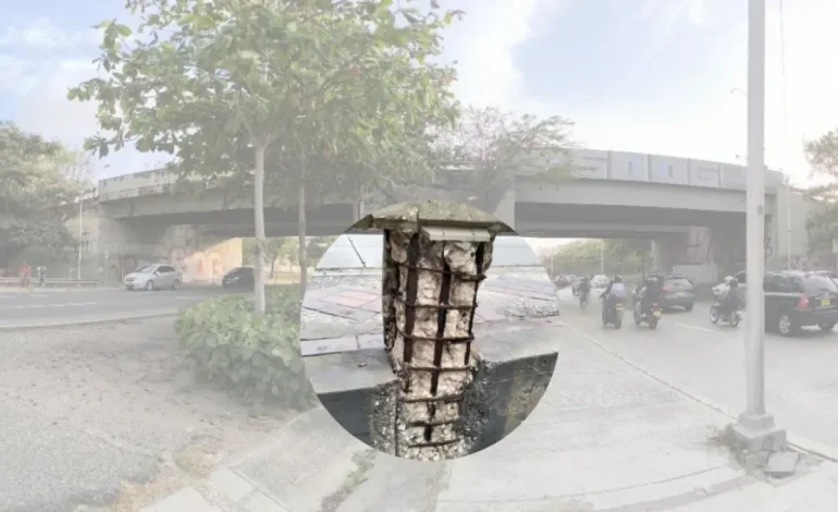 Estado perturbador de varios puentes en Barranquilla, de acuerdo con el informe de los ingenieros a
– Primer plano