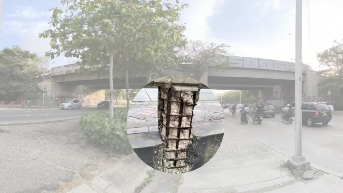 Estado perturbador de varios puentes en Barranquilla, de acuerdo con el informe de los ingenieros a

 – Primer plano