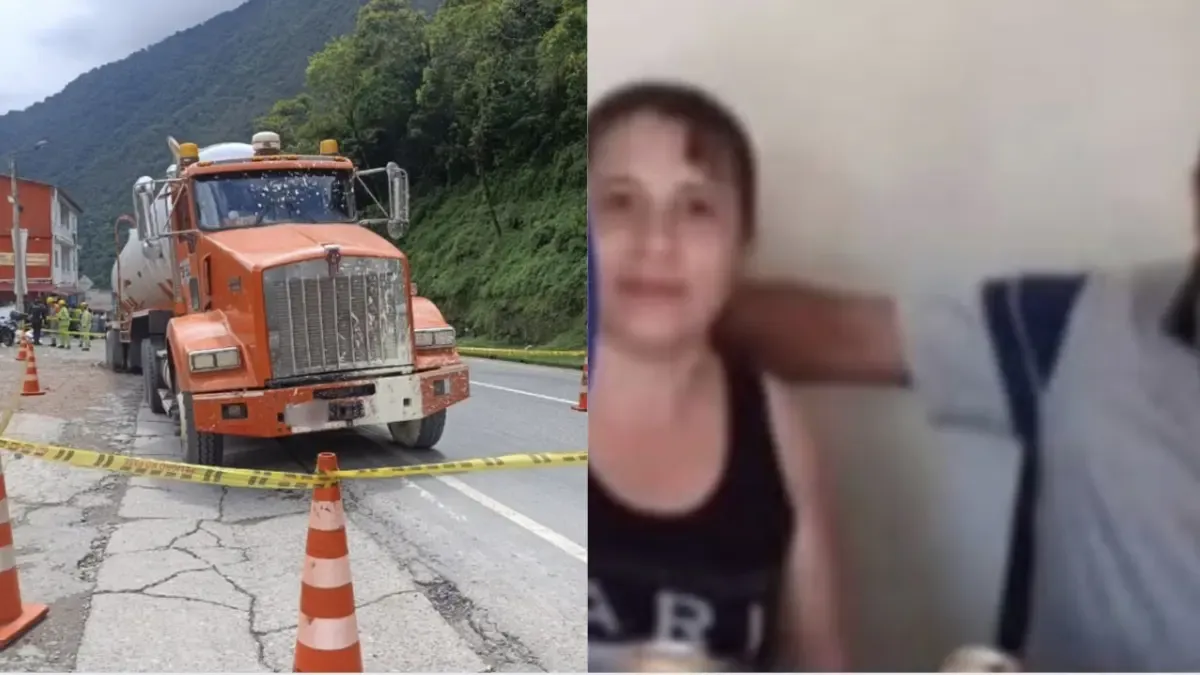 Identifican a una pareja que murió en un trágico accidente después de un ataque de Tractomul en Bogotá-Villavicico Road

 – Primer plano