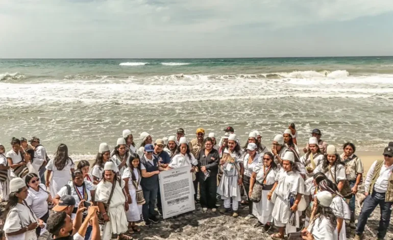 Pueblo Arhuaco recupera salida ancestral de la sierra al mar tras un largo litigio para recuperar ‘la linea negra’ – Primer plano