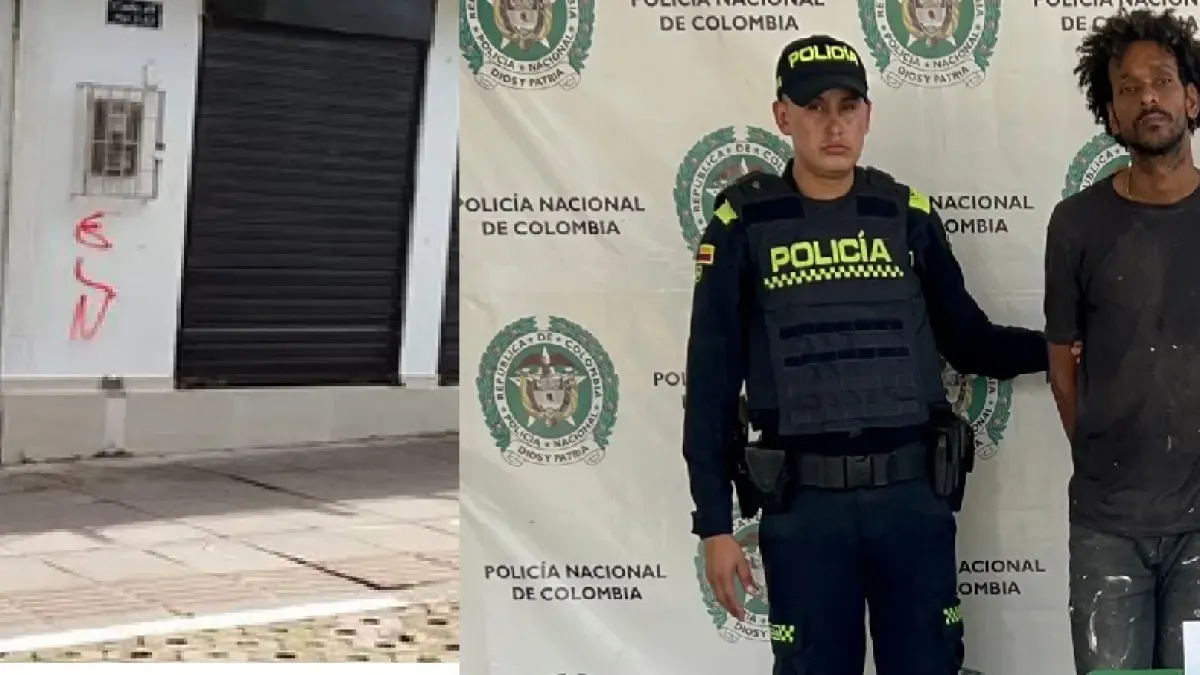 Pintaron graffiti, refiriéndose a Elna en Barrancabermej y fueron capturados: serán perseguidos por el terrorismo

 – Primer plano