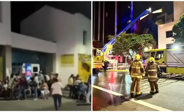 Testimonios de pánico que se experimentaron en la Clínica de Fundadores, en Medellín, durante un incendio que la obligó a cerrarse

 – Primer plano