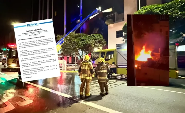 Los fundadores de Medellín se pronuncian después de un fuego estructural; La primera teoría reveló sobre las causas

 – Primer plano