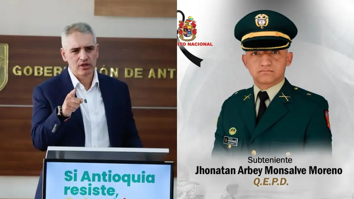 El gobernador Antioquia rechazó el ataque de la «bomba de mula» Eln contra el ejército de Peloton en Valdivia

 – Primer plano