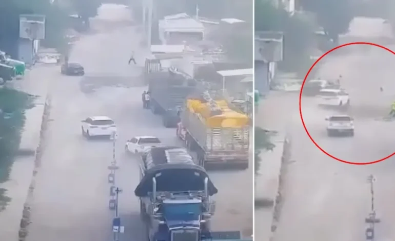 Sicarios usó el uniforme Sijin

 – Primer plano