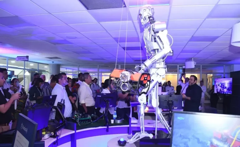 OCEDE enfatiza a Barranquilla como una referencia a la innovación con inteligencia artificial durante una visita al Centro de Audacity

 – Primer plano