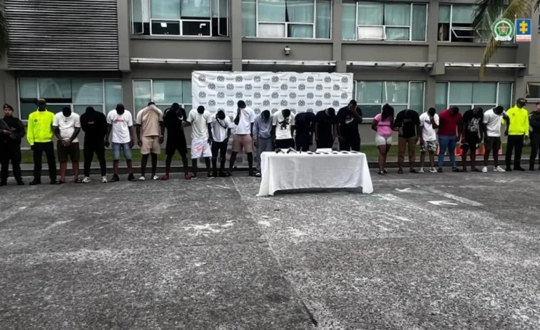 Enorme captura de miembros del equipo que robaron más de 7 mil millones de pesos en Chocó; Hubo 26 personas en aproximadamente 90 convulsiones.

 – Primer plano