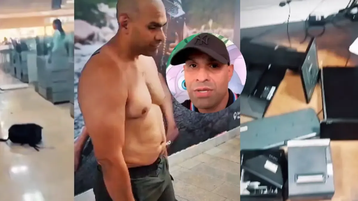 American habló después de daños en el aeropuerto en Cartaagen y explicó que había recibido una sanción dura: «Mis padres son colombianos»

 – Primer plano