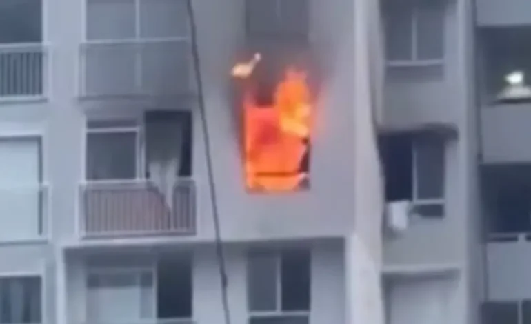 En una emergencia en el centro de Cali

 – Primer plano