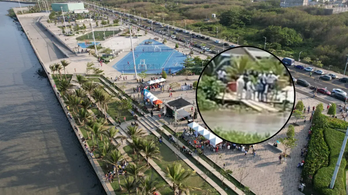 Encuentran un cadáver flotando en el río Magdalena, en la parte superior de Barranquilla Malecon

 – Primer plano