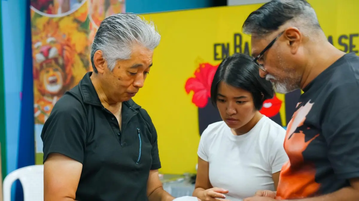 Barranquilla Carnival recibe talleres de paisajes sostenibles con el maestro japonés

 – Primer plano