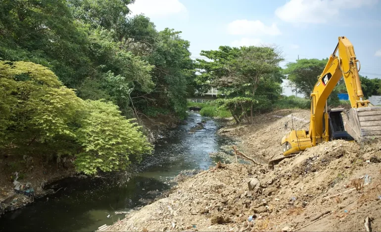 Comience a limpiar a 4 kilómetros de la corriente de León para evitar inundaciones y recuperar el ecosistema

 – Primer plano
