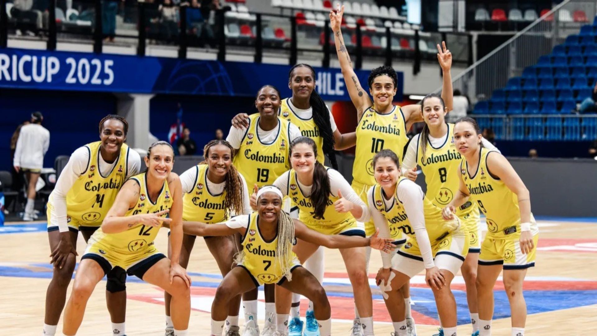 El equipo nacional de baloncesto colombiano comienza a destacarse en AmericanUp

 – Primer plano