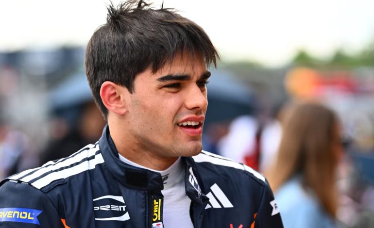 Sebastián Montoya cumplió una actuación sobresaliente en el Gran Premio de Gran Bretaña de la Fórmula 2
– Primer plano