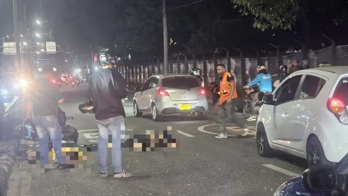 El rápido choque entre varias motocicletas en Bello dejó a tres muertos; Las víctimas eran parientes y dejaron el partido de fútbol

 – Primer plano