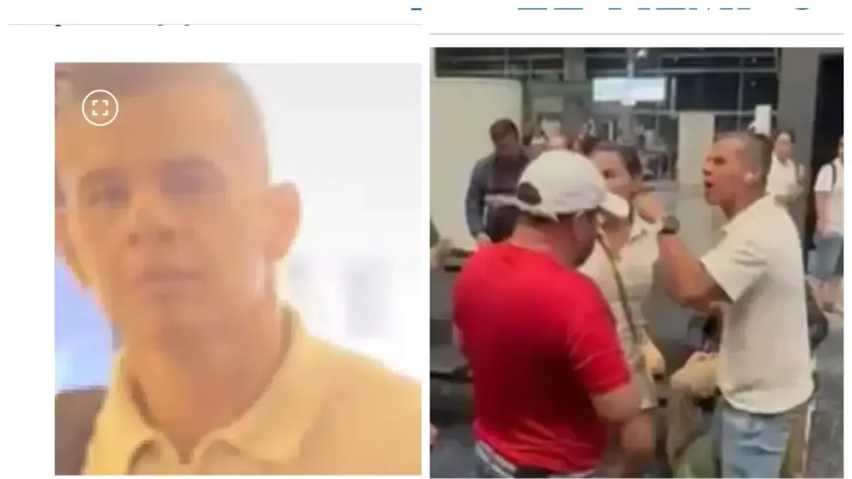 Este es un administrador de empresas involucrado en derrotar a un viajero a un presidente en el aeropuerto de El Dorado en Bogotá: Perfil Héctor Santacruz

 – Primer plano