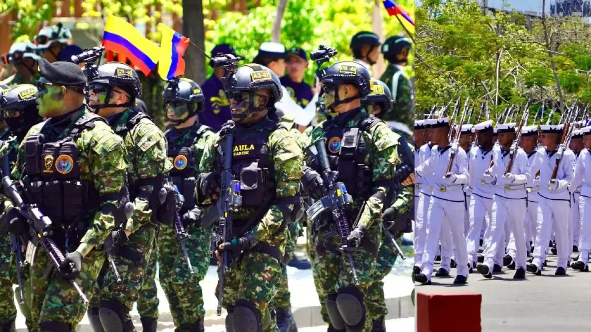 Fue una conmemoración del Día de la Independencia en Santa Marta y Bogotá.

 – Primer plano