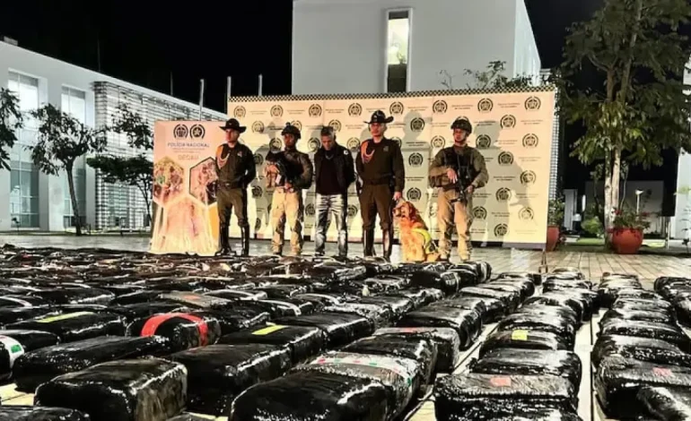 La carga tiene un precio de 3500 millones de pesos; Será enviado al centro del país

 – Primer plano