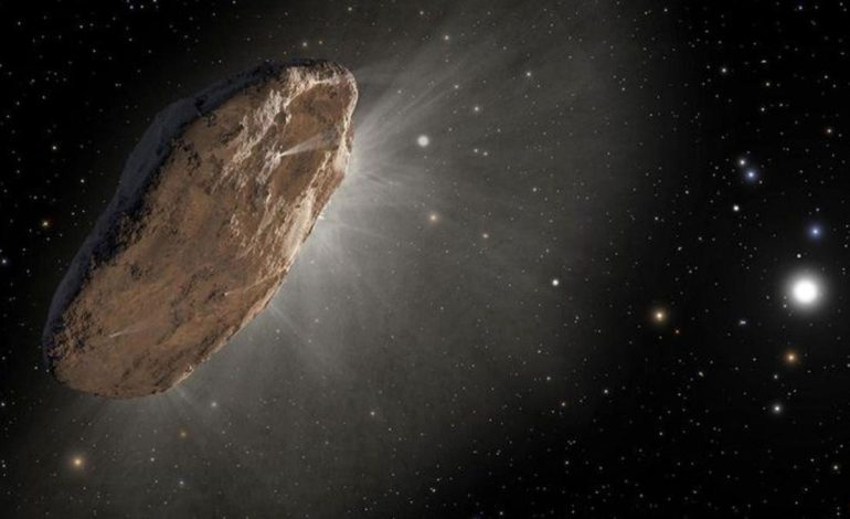 Llega un visitante de otro sistema estelar: un km de 20 km de largo cruza el sistema solar

 – Primer plano