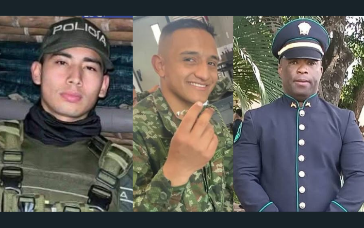 Tres uniformados fueron asesinados en ataques armados en Cauca y Antioquia

 – Primer plano