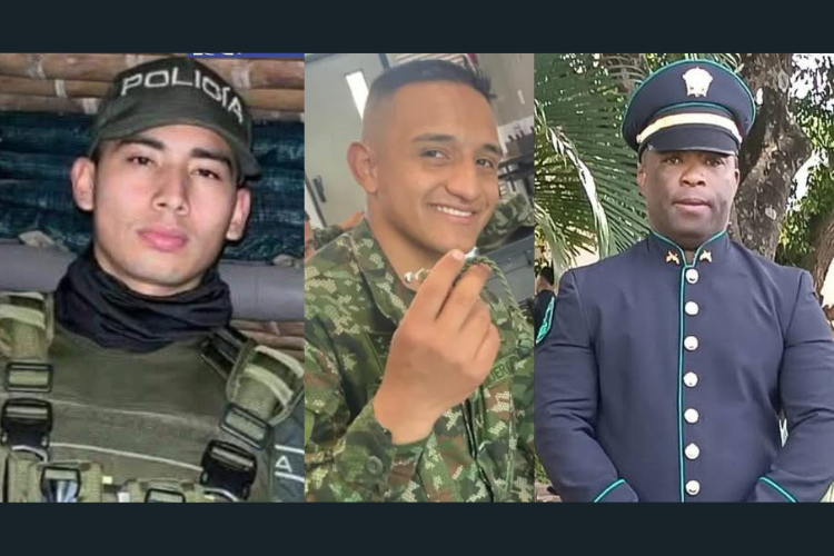 Tres uniformados fueron asesinados en ataques armados en Cauca y Antioquia

 – Primer plano