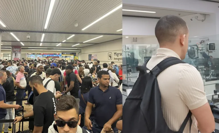 Quejas en la migración hasta 6 horas en el aeropuerto de Rionegro

 – Primer plano
