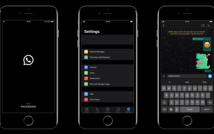 Whatsapp en el modo oscuro: entonces las fotos y el fondo de sus chats
 – Primer plano