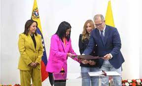 Venezuela y Colombia firman un acuerdo sobre zona económica especial para la paz

 – Primer plano