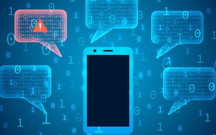 Así que evite la cadena y proteja sus datos

 – Primer plano