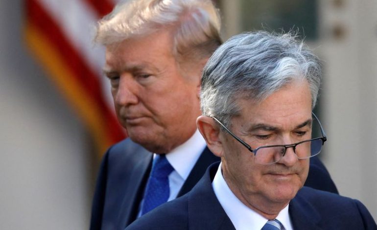 Trump exige la salida inmediata de Jerome Powell en el comandante de la Reserva Federal

 – Primer plano