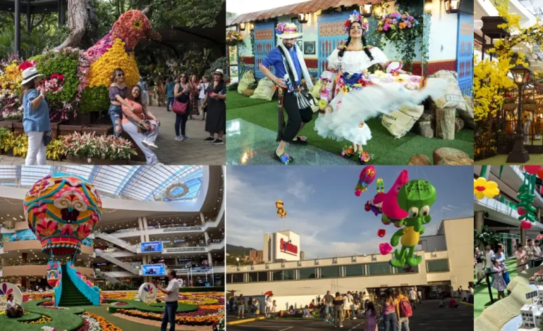 Eventos de jardín botánico y centros comerciales
 – Primer plano