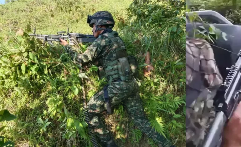 Tres soldados heridos dejaron una confrontación armada en Uramta

 – Primer plano