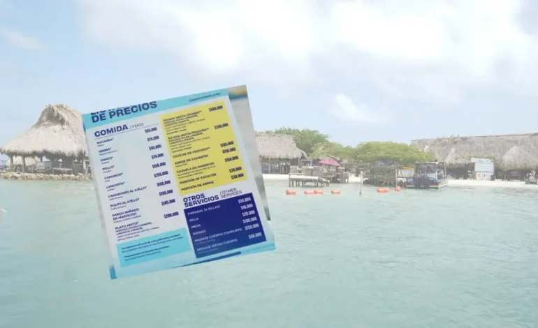 Nueva lista de precios oficial en Cholón sublefre controversia: Limonade cuesta $ 50,000, agua de coco $ 30,000, ceviche $ 150,000

 – Primer plano