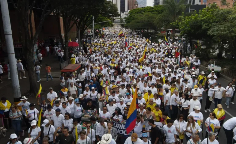 De esta manera, los pisos en 28 ciudades en Colombia fueron la movilización

 – Primer plano