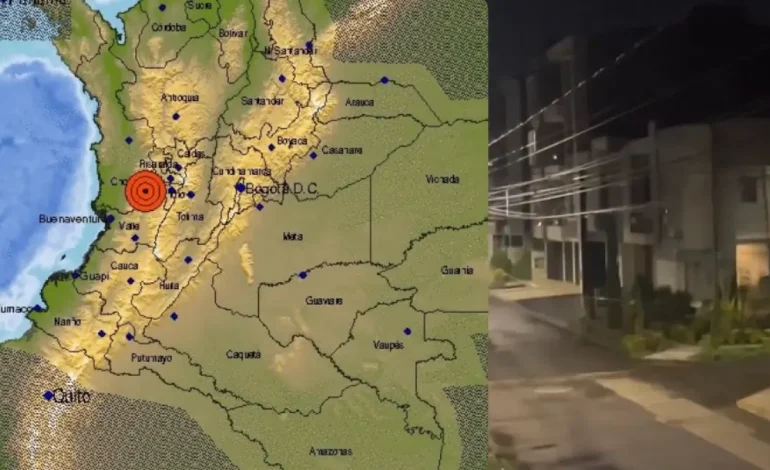 Películas de un terremoto fuerte 4.9 en el eje de todos y café

 – Primer plano