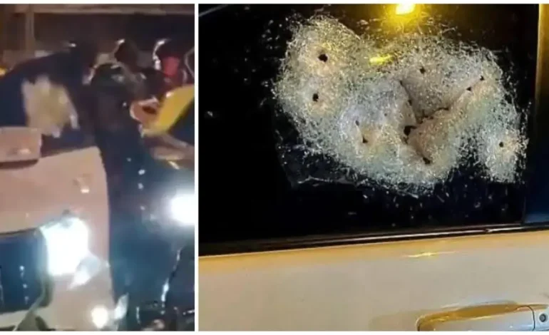 Películas de un ataque de Sycarial contra un camión blindado en Cali, en el que murió una persona, y las siguientes ocho resultaron heridas
 – Primer plano