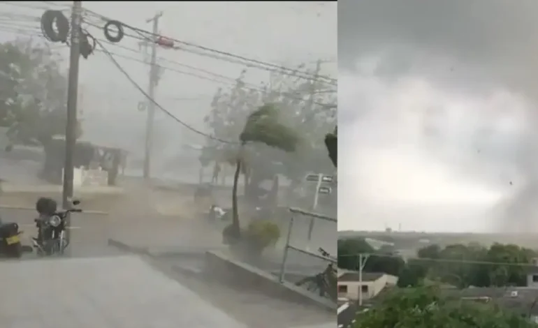 Una tormenta destructiva es causada por una emergencia en la comuna de la soldadada: casas de drenaje, árboles caídos y cortes de energía

 – Primer plano