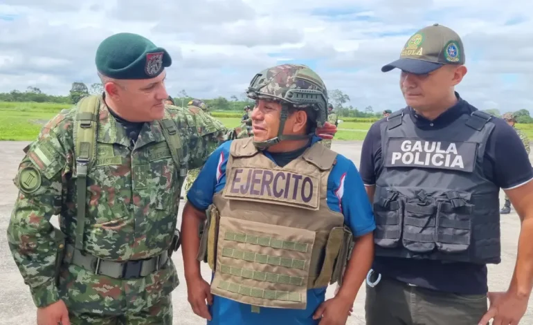 Ceravitos carecía de un complemento de peso para proporcionar un transportador secuestrado a un grupo armado ilegal en Barbacoas, Nariño

 – Primer plano