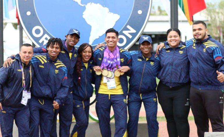 Colombia se encuentra con cinco medallas de oro en levantamiento de pesas en Asunción 2025
 – Primer plano