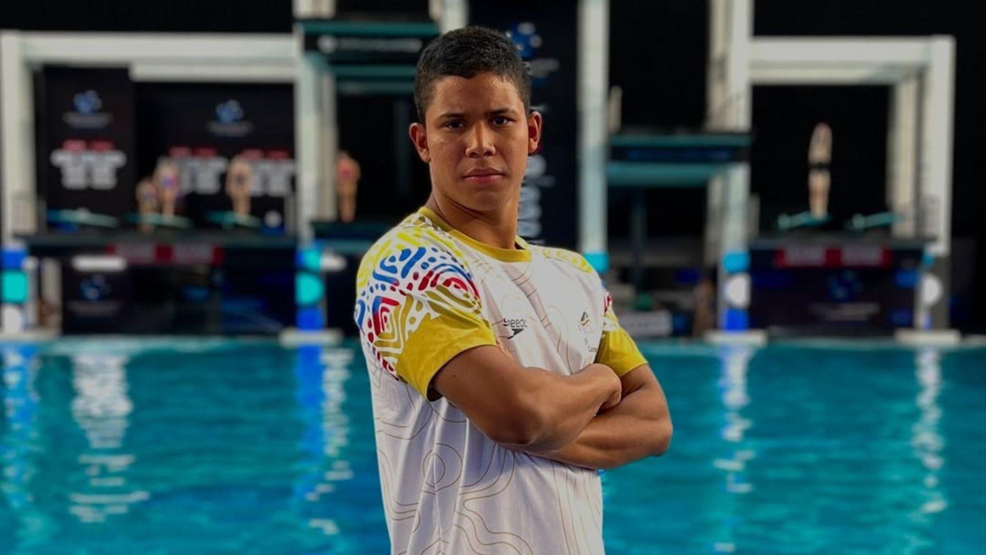 Luis Felipe Uribe está emergiendo como la revelación de la Copa Mundial de Deportes acuáticos en Singapur

 – Primer plano