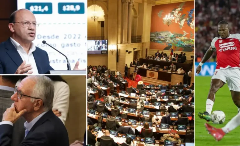 Discusión presupuestaria 2026; reforma de la salud; Betplay League y que ser

 – Primer plano