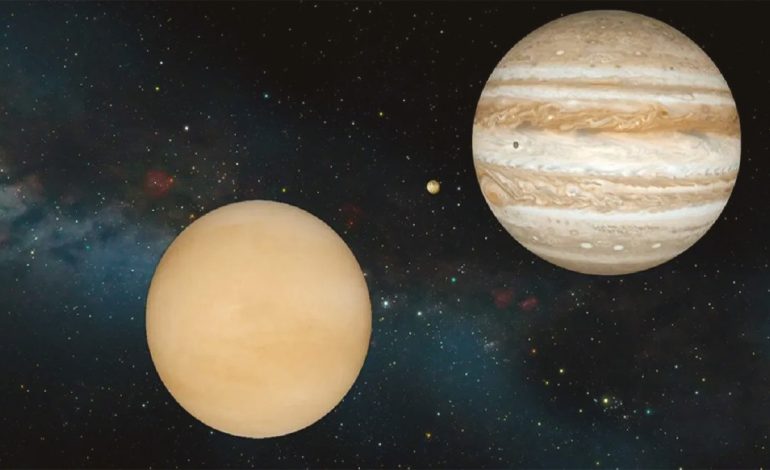 El comienzo del 12 de agosto traerá un «beso cósmico» entre Venus y Júpiter

 – Primer plano