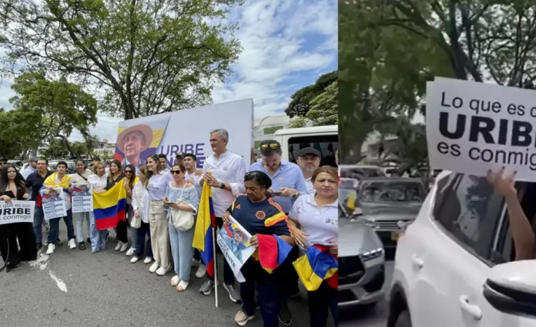 El sábado 2 de agosto, la movilización se llevará a cabo a favor de Uribe

 – Primer plano