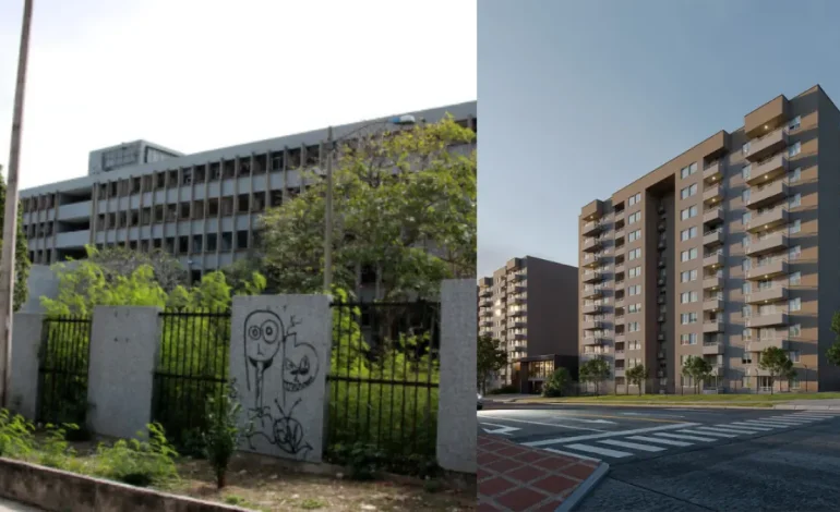 La antigua ISS de Andes en Barranquilla se transformará en un conjunto moderno de apartamentos.

 – Primer plano