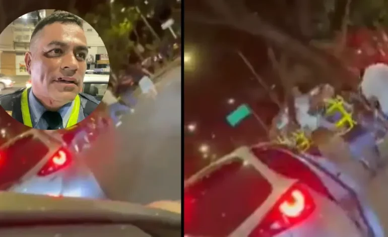 Secretaría de movilidad Cali Secretaría de motociclistas contra agentes de la carretera y policías

 – Primer plano